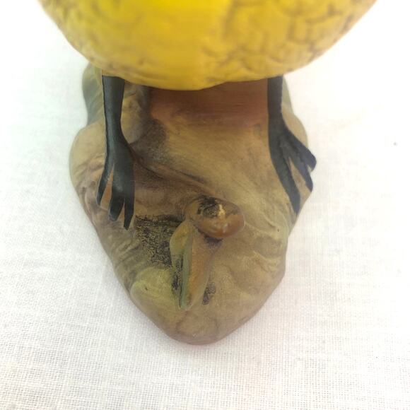 Lefton Porcelain Vintage Hand Painted Gold Finch Collectible Figurine E-4182 - Picture 8 of 14